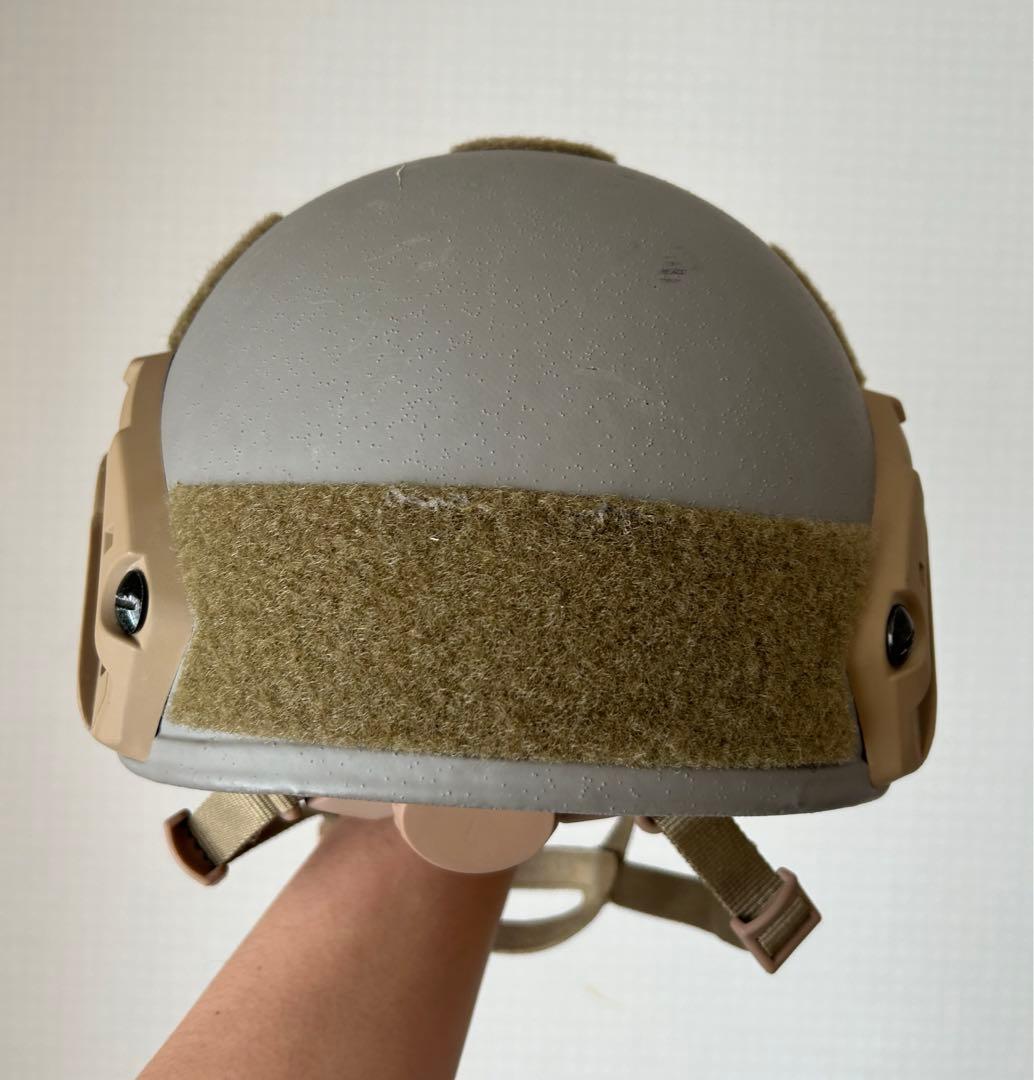 バリスティックヘルメット 実物再現 タンカラー