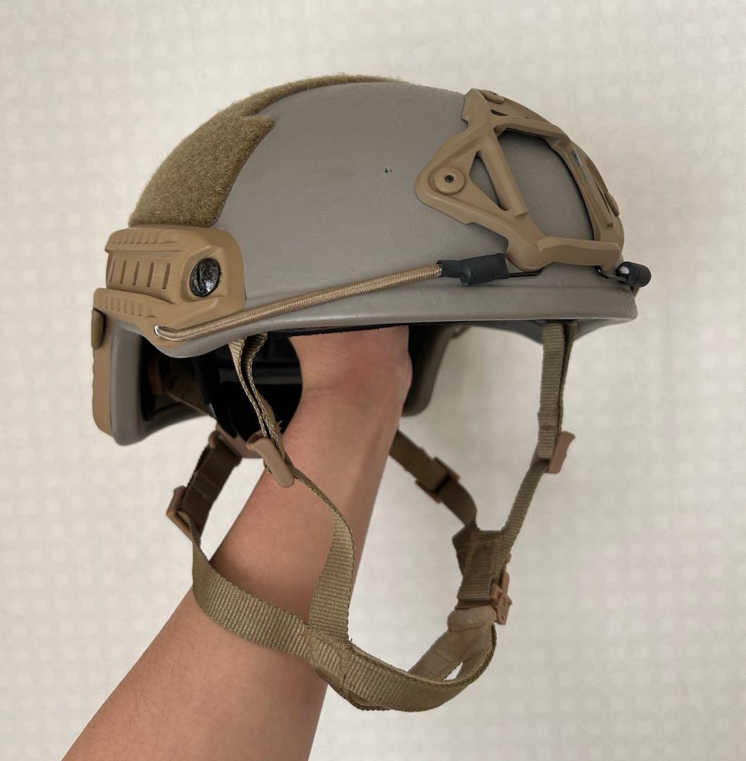 バリスティックヘルメット 実物再現 タンカラー