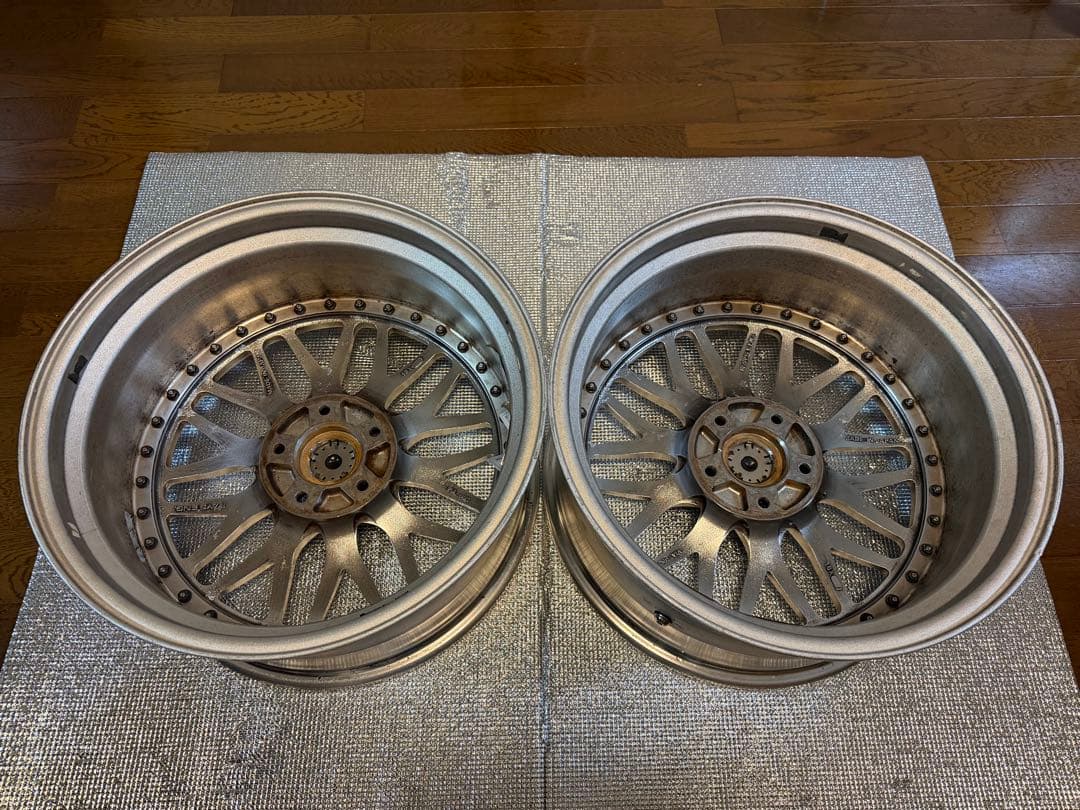 RAYS VR-X 18インチ 9J ET37 5穴114.3 2本セット