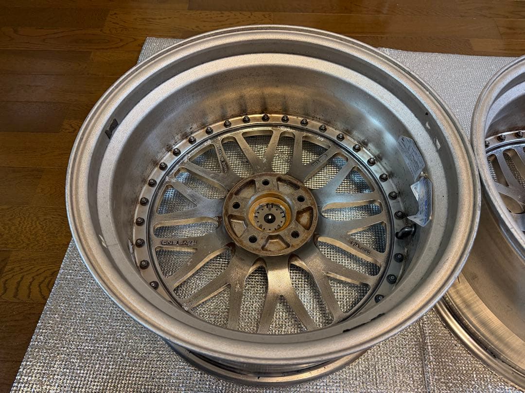 RAYS VR-X 18インチ 9J ET37 5穴114.3 2本セット