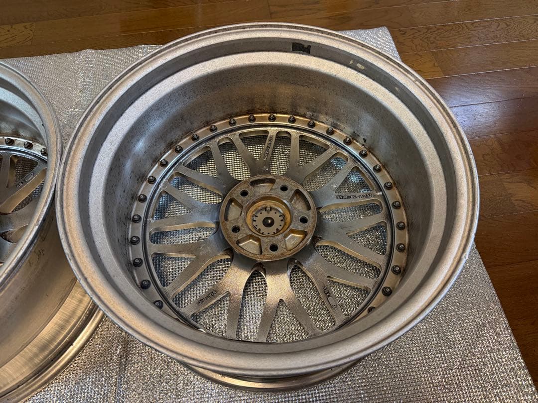 RAYS VR-X 18インチ 9J ET37 5穴114.3 2本セット