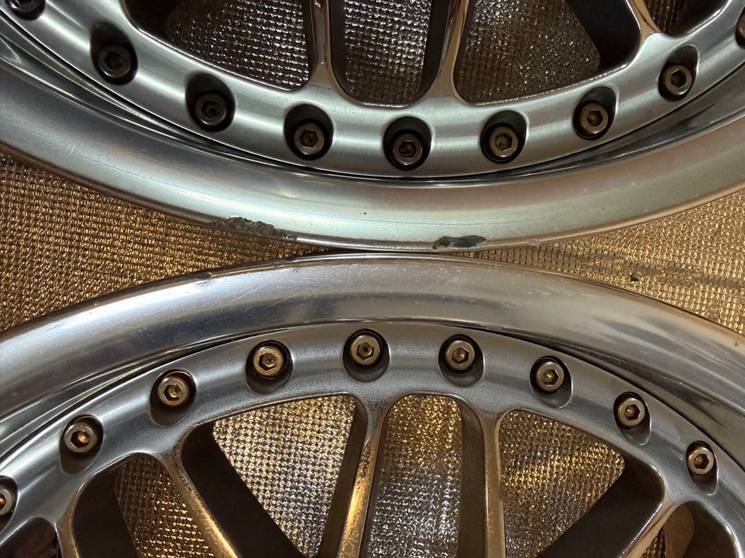 RAYS VR-X 18インチ 9J ET37 5穴114.3 2本セット