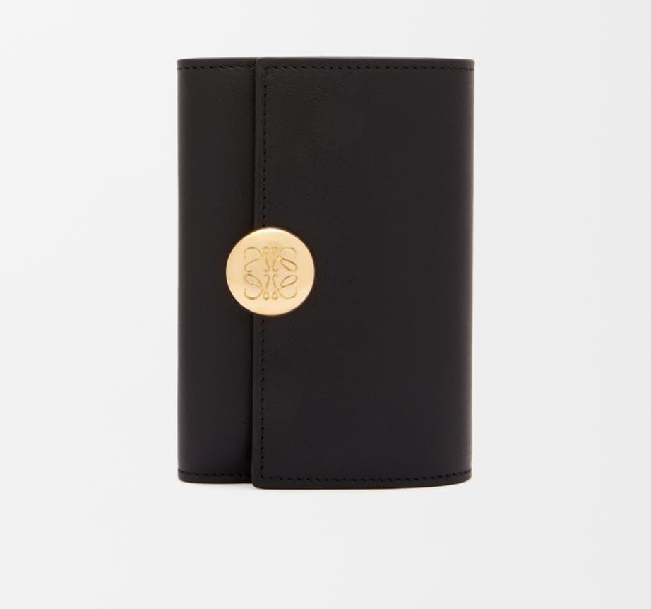 【未使用品】LOEWE ロエベ ペブル バーティカル ウォレット スモール