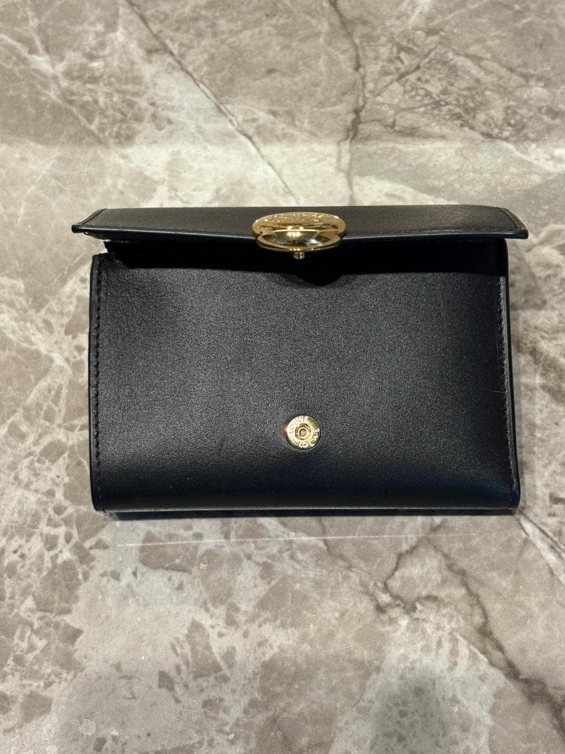 【未使用品】LOEWE ロエベ ペブル バーティカル ウォレット スモール