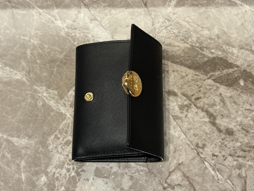 【未使用品】LOEWE ロエベ ペブル バーティカル ウォレット スモール