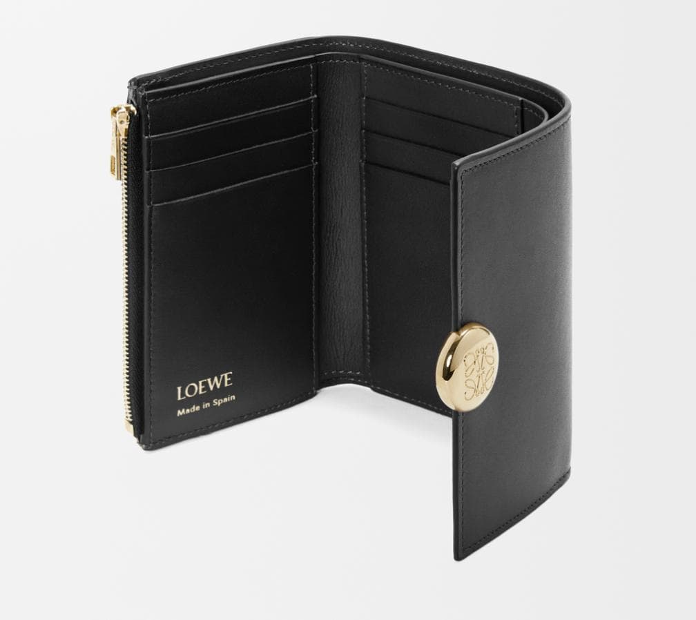 【未使用品】LOEWE ロエベ ペブル バーティカル ウォレット スモール