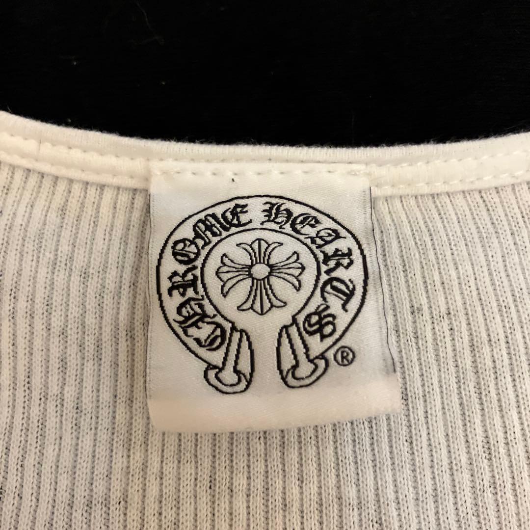 CHROME HEARTS リブ編みタンクトップ