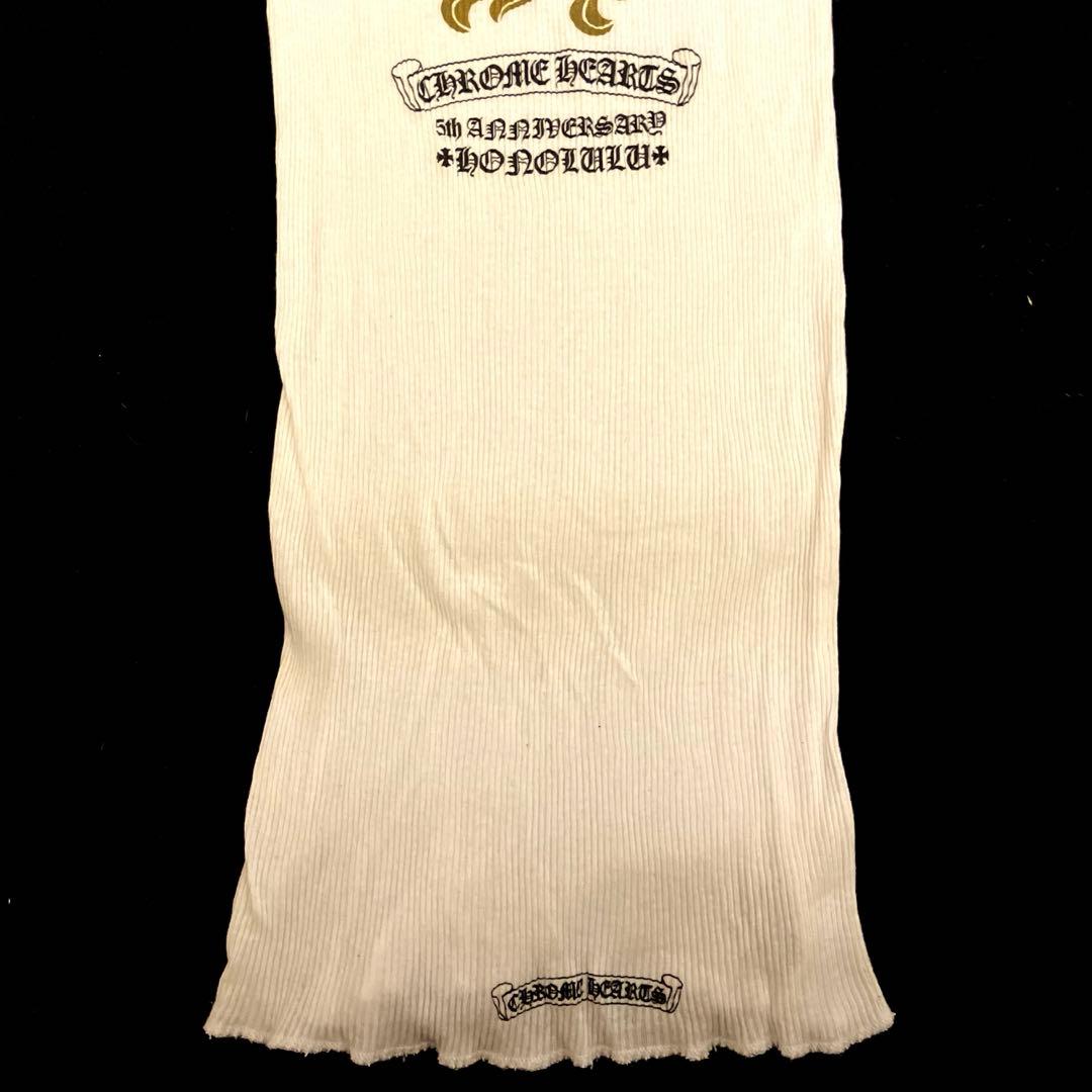 CHROME HEARTS リブ編みタンクトップ