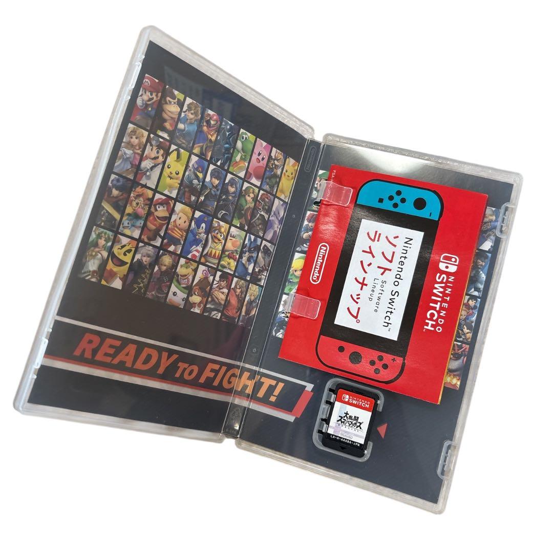 【美品】Switch スマブラ／マリオカート8DX／モンスターハンター/ルイージ