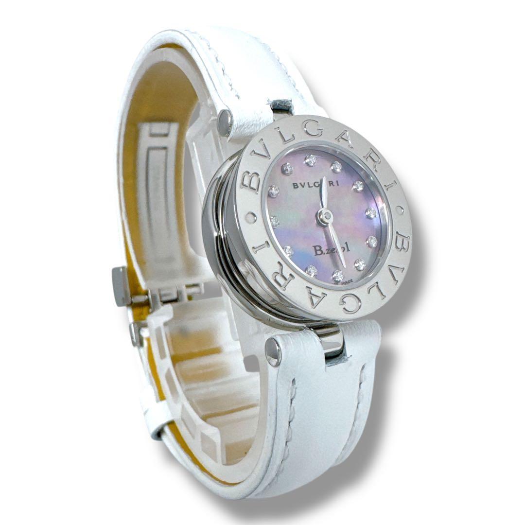 ブルガリ ビーゼロワン BZ22S ダイヤ シェル レディース 腕時計 ブランド