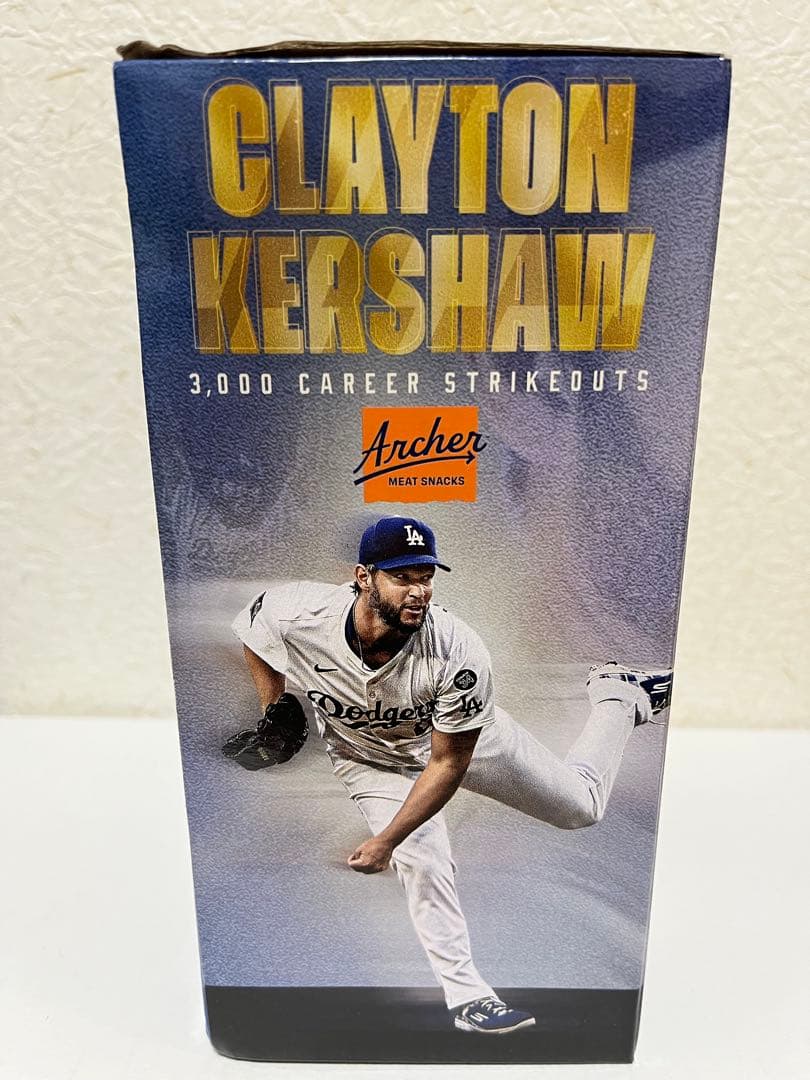 クレイトン・カーショウ　ボブルヘッド 3000奪三振ドジャーズ限定非売品