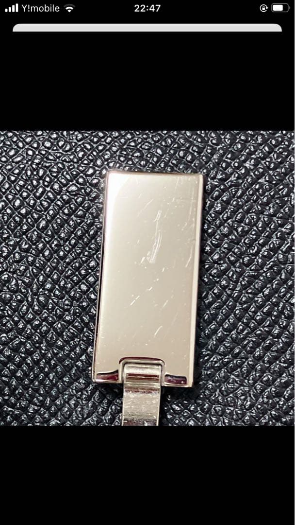 未使用　BVLGARI ブルガリ ロゴクリップ　レザーキーケース　ブラック　黒