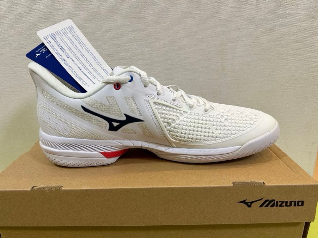 Mizuno テニスシューズ ウェーブエクシード ツアー5 AC 白 26cm