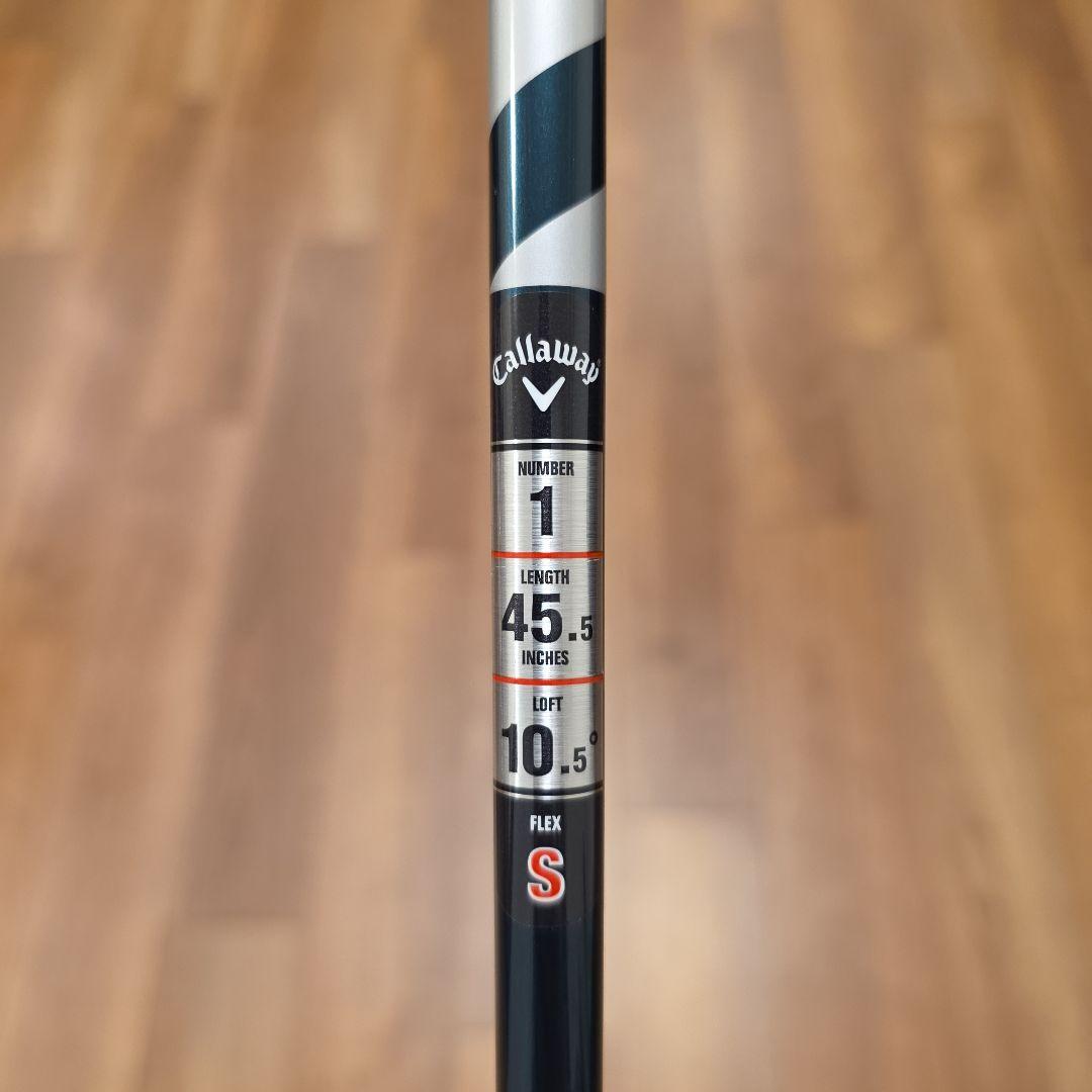 【新品未使用 レフティ】キャロウェイ ELYTE ドライバー 純正シャフトS