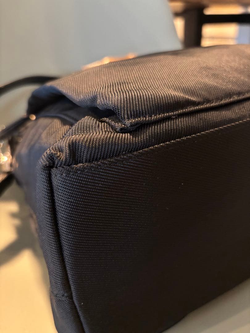 GUCCI 2WAY BAMBOO バンブー ショルダーバッグ ナイロン