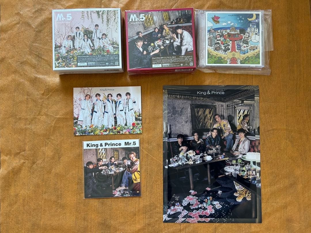 King&Prince CD・ライブブルーレイ・カレンダー など まとめ売り