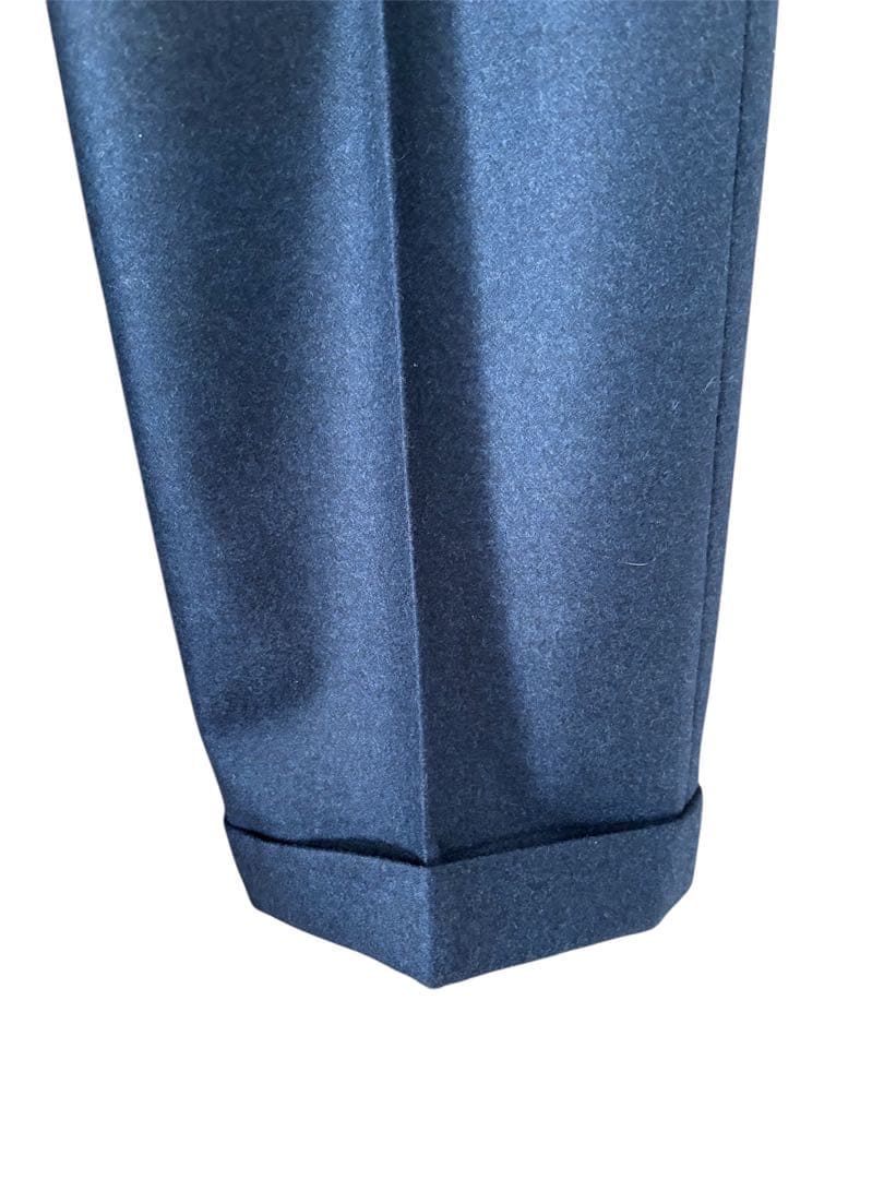 A.PRESSE ウールカシミヤ スラックス セットアップ可能 アプレッセ