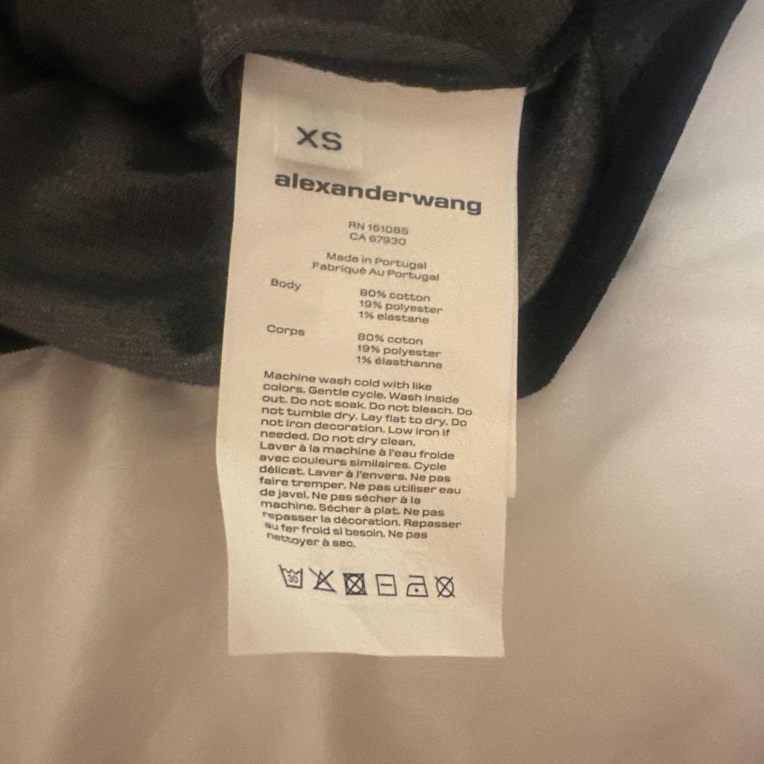 Alexanderwang ベロア ミニワンピース