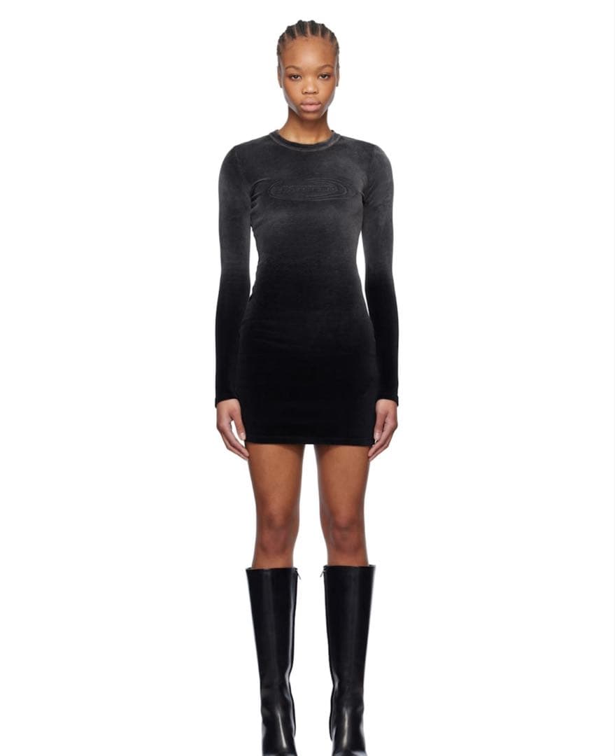 Alexanderwang ベロア ミニワンピース