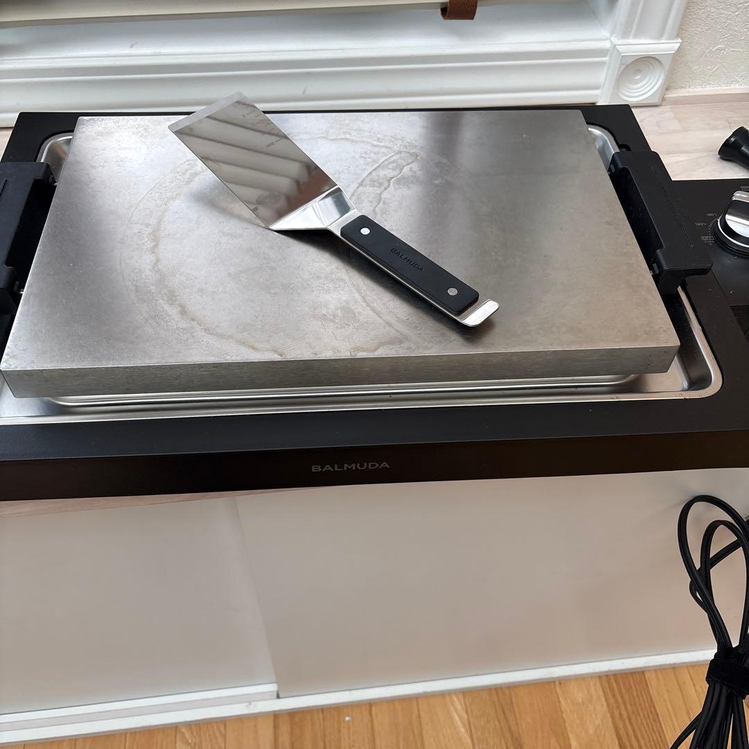 バルミューダ　電気グリルプレート 約30cm x 20cm