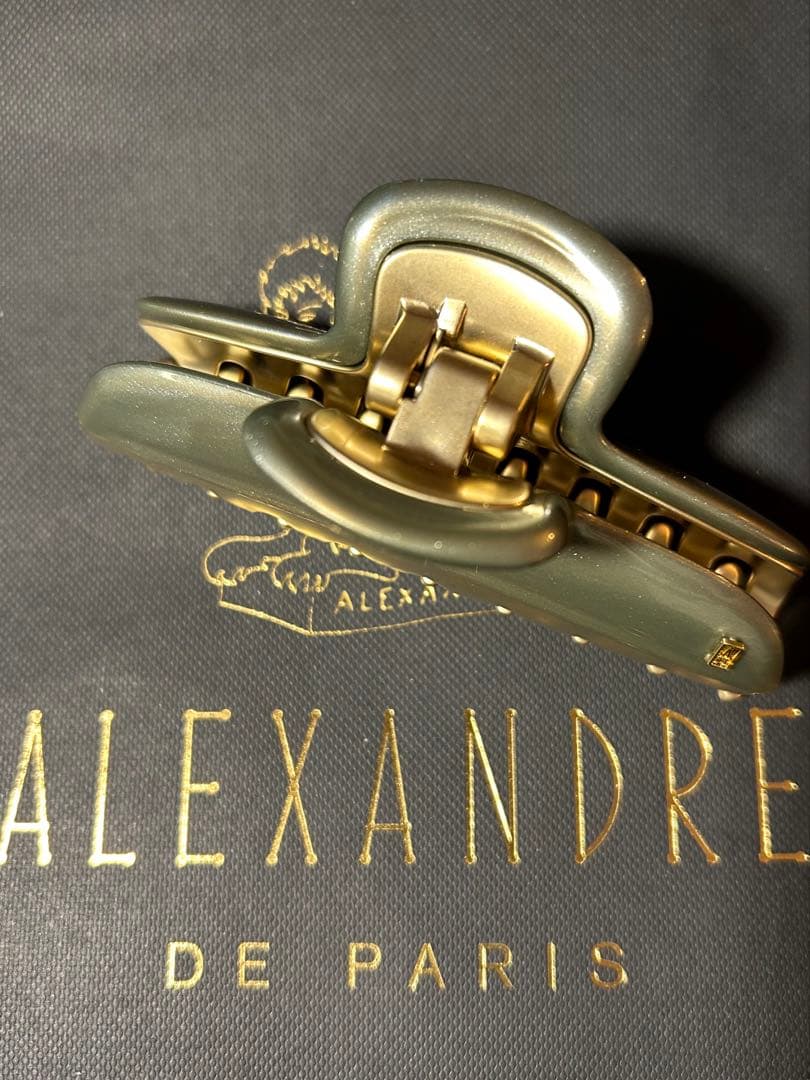 新品　アレクサンドルドゥパリ ヴァンドームクリップ 10.5㎝ Lサイズ