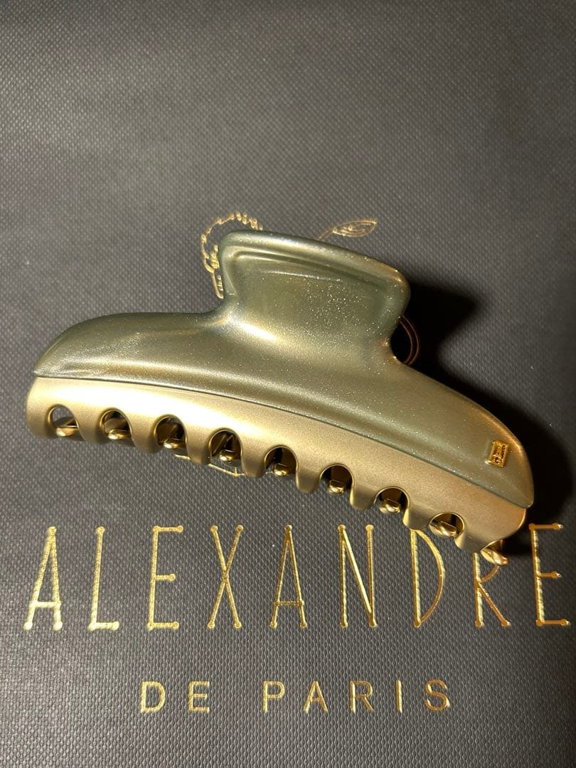 新品　アレクサンドルドゥパリ ヴァンドームクリップ 10.5㎝ Lサイズ