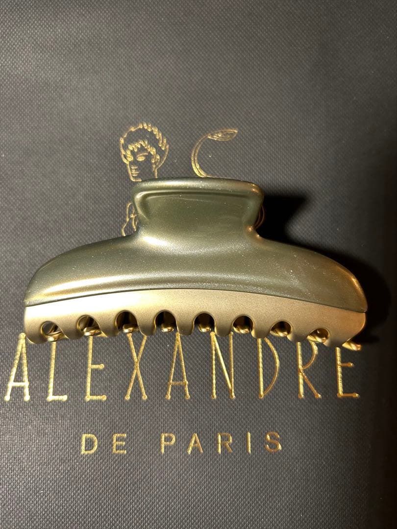 新品　アレクサンドルドゥパリ ヴァンドームクリップ 10.5㎝ Lサイズ