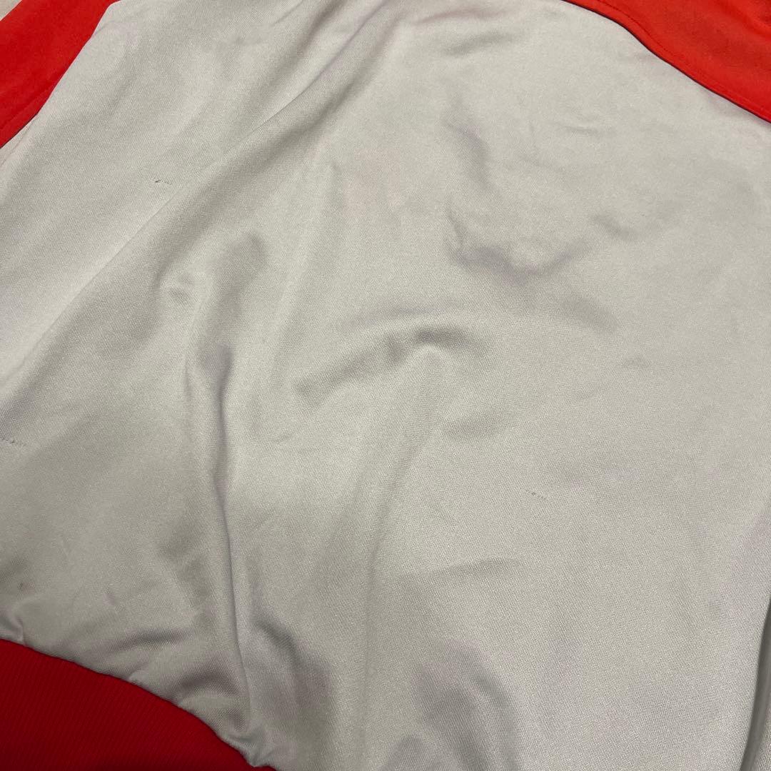 貴重 6号 80s adidas西ドイツ デサント製 ジャージ グレー 別注