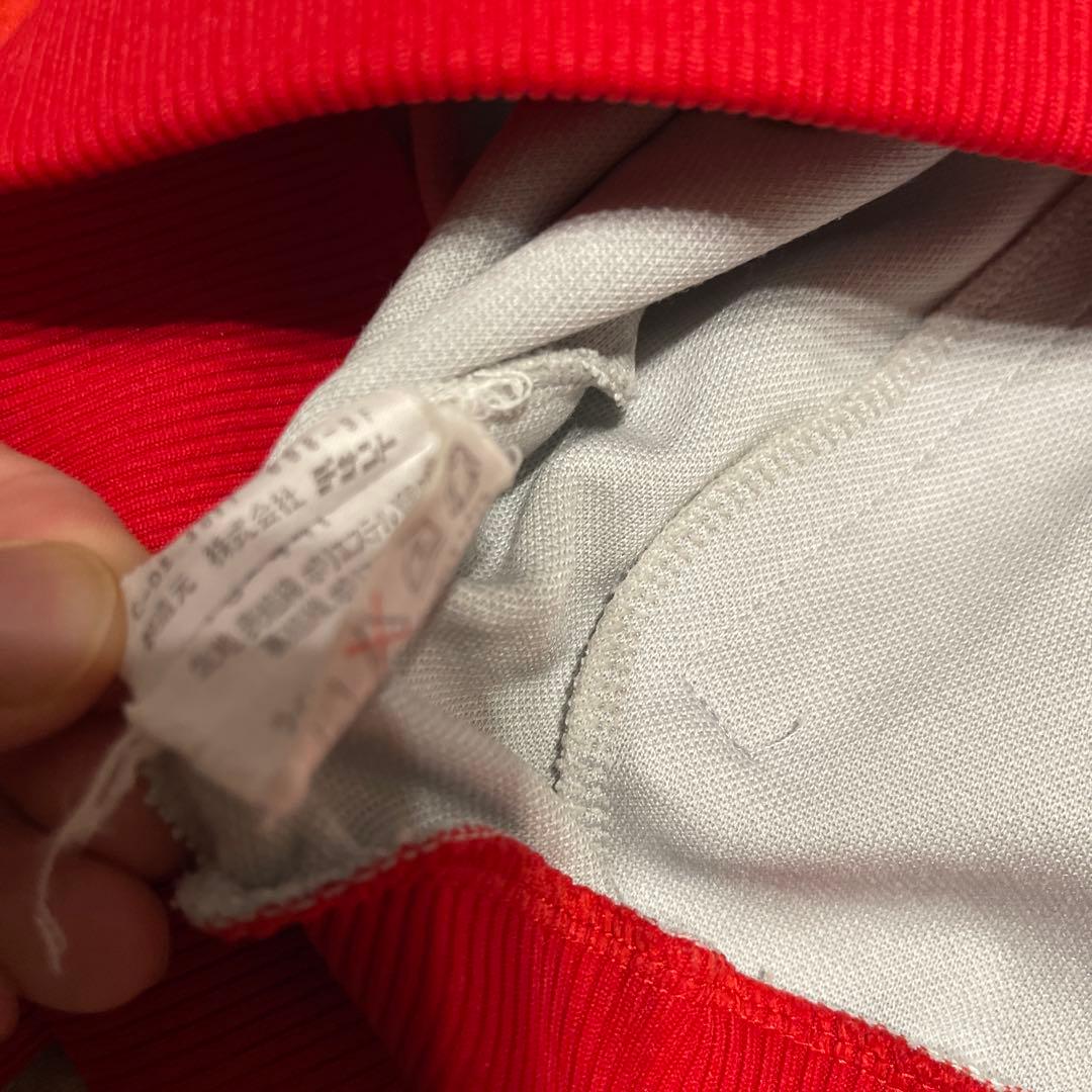 貴重 6号 80s adidas西ドイツ デサント製 ジャージ グレー 別注