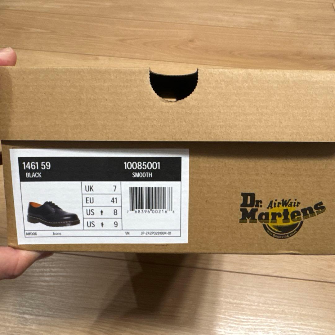 623_m様　Dr.Martens 1461 3ホール　ドクターマーチン