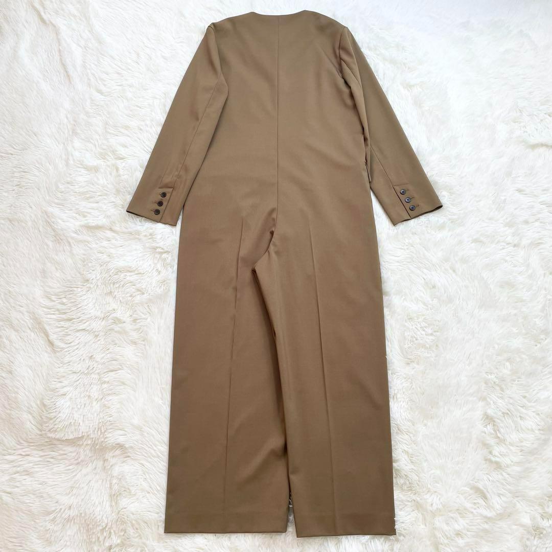 【美品】BEAUTY&YOUTH ツイル Vネック オールインワン