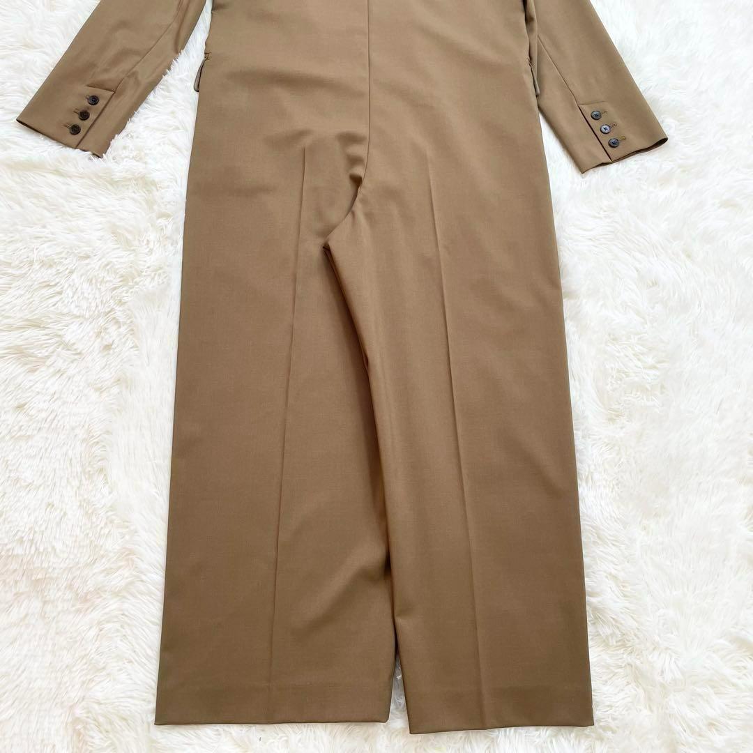 【美品】BEAUTY&YOUTH ツイル Vネック オールインワン