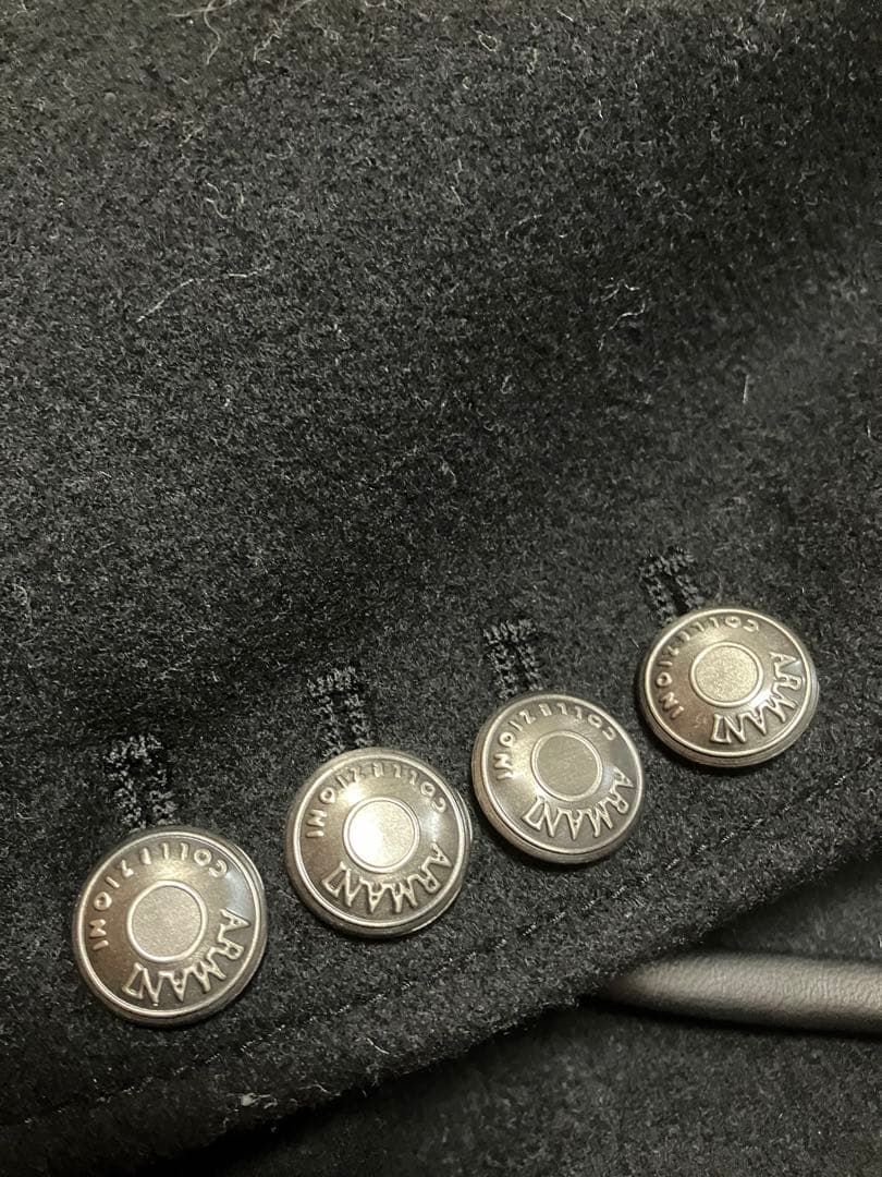 [新品未使用]ARMANI COLLEZIONI ブラック ジャケット 50