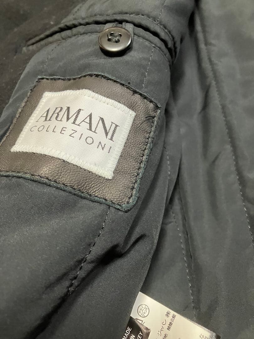 [新品未使用]ARMANI COLLEZIONI ブラック ジャケット 50