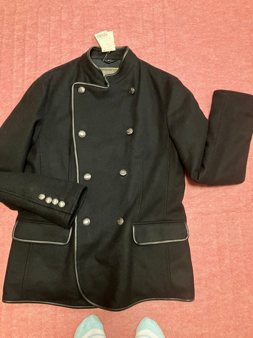 [新品未使用]ARMANI COLLEZIONI ブラック ジャケット 50