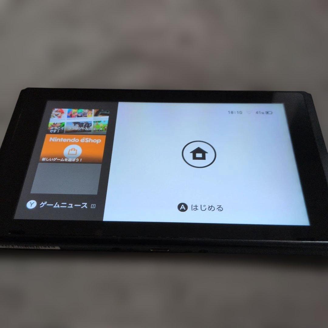 【SDカード2つセット】Nintendo Switch 本体 イエロー 箱付き