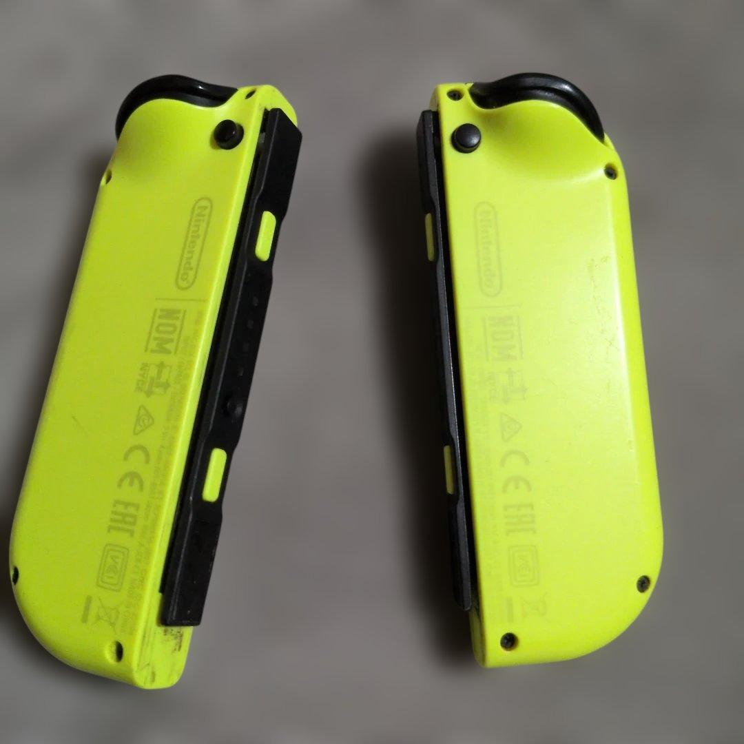 【SDカード2つセット】Nintendo Switch 本体 イエロー 箱付き