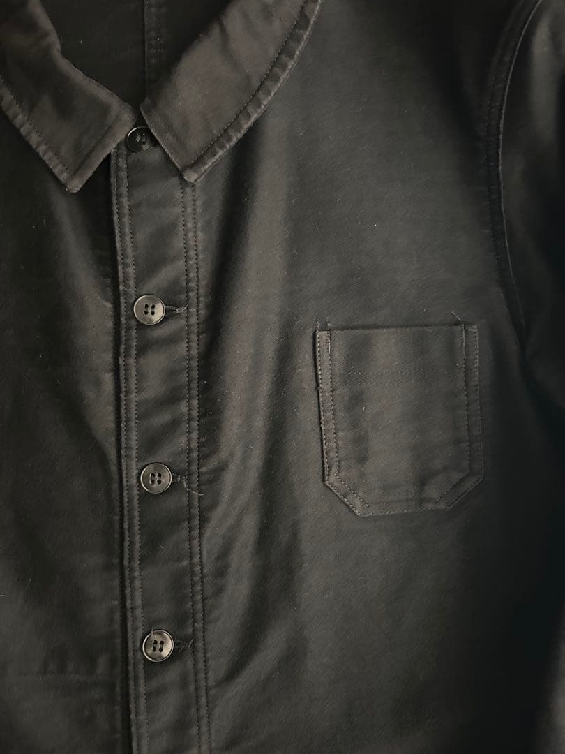 ジャケット・アウター 70's LE MONT SAINT MARTIN BLACK MOLESKIN