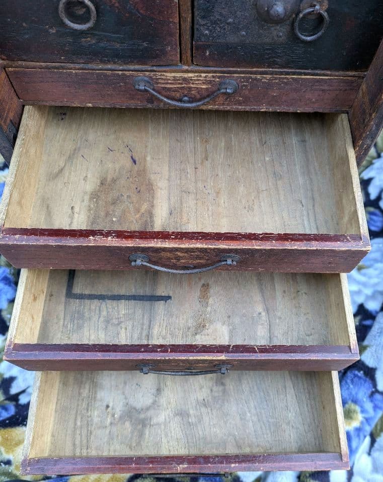 桐箪笥　タンス　ヴィンテージ　小物入れ　アクセサリー　アンティーク