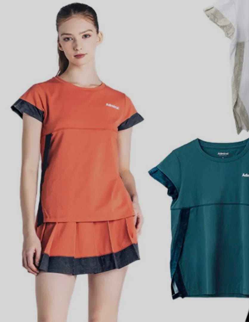 admiral アドミラル　テニス　Tシャツ　スコート　トップス　セットアップ