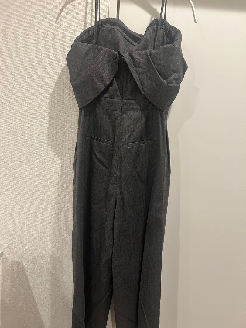 MIESROHE ミースロエ タックデザインマルチwayオールインワン グレー