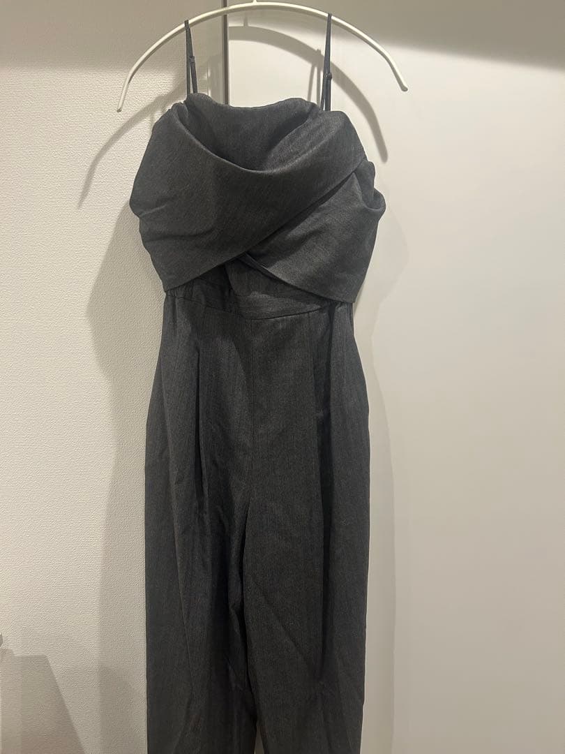 MIESROHE ミースロエ タックデザインマルチwayオールインワン グレー