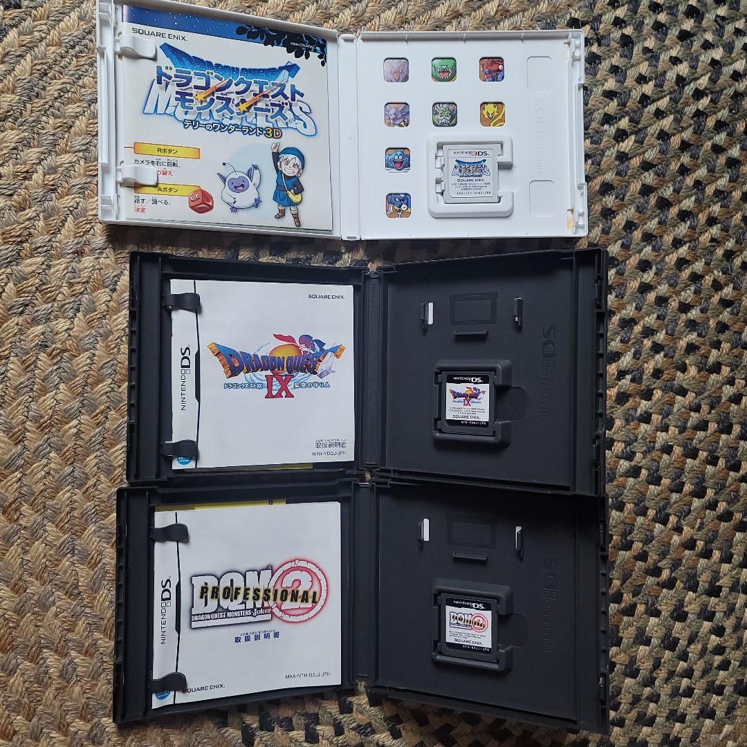 ゆ*ー様 ドラゴンクエストシリーズ 9本セット DS 3DS