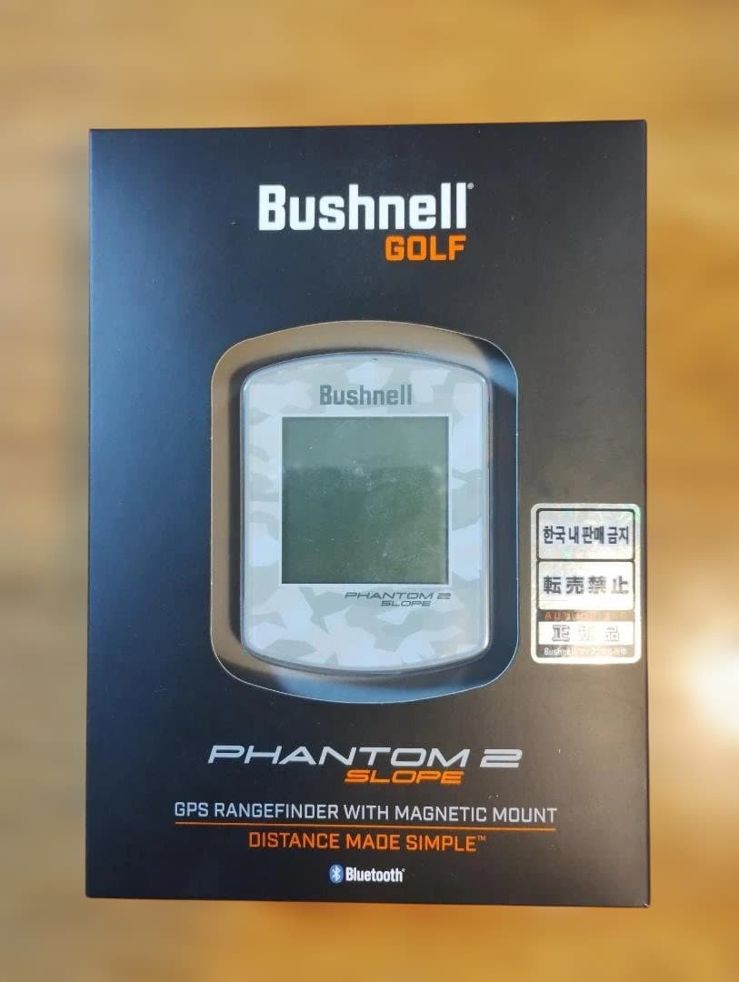 美品【ブッシュネル】 距離計 ファントム2 スロープ ゴルフナビ