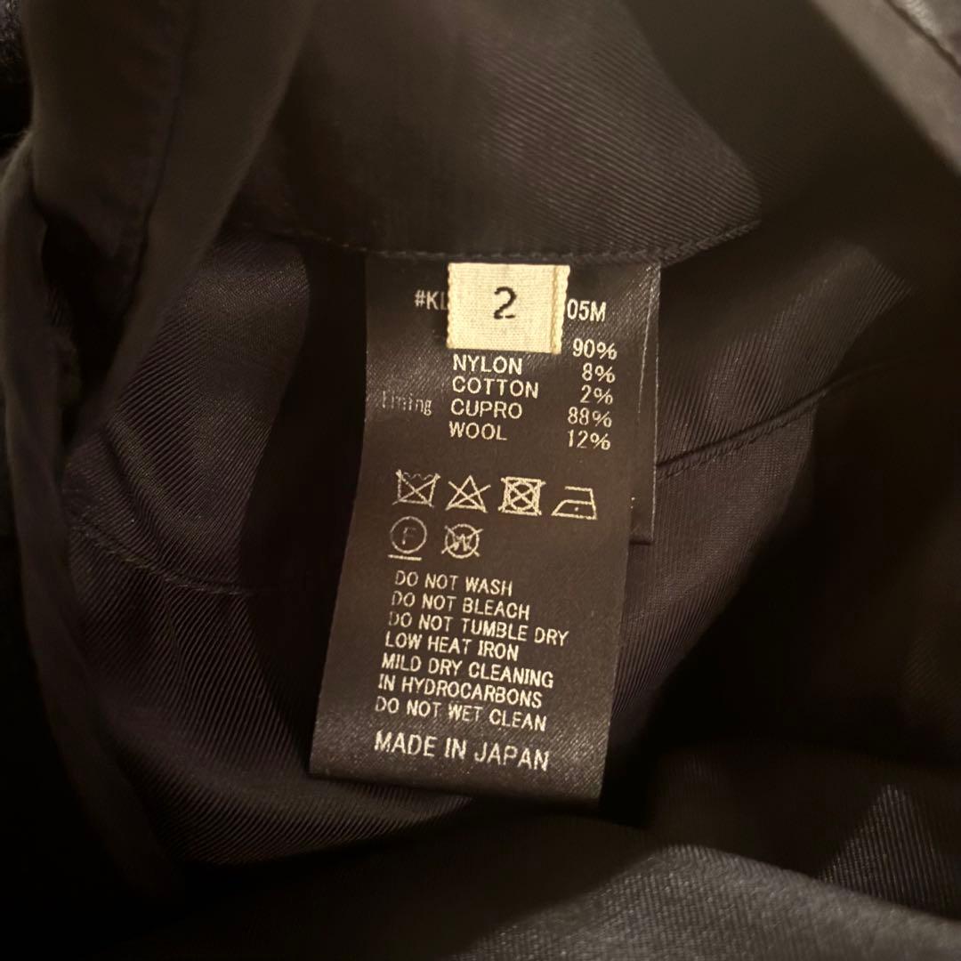 カベル ウールモッサポロコート