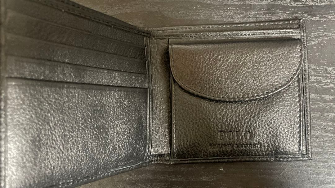 POLO RALPH LAUREN レザー ビルフォルド  ウォレット