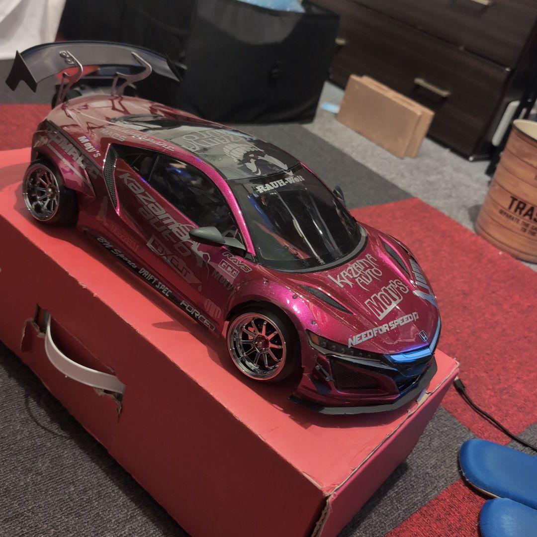 タミヤ TT-02 2駆ドリ仕様 ホンダ NSX