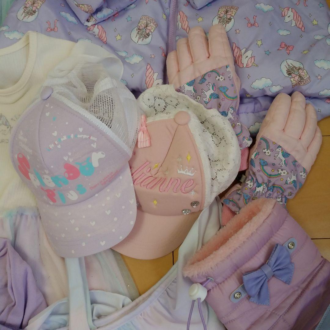 120～130　新品入り全部おまとめ☆ユニコーン・レインボー・パープル系女の子