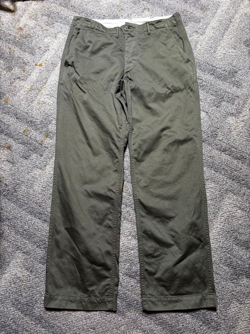 ウエアハウス チノパン 36サイズ グリーン