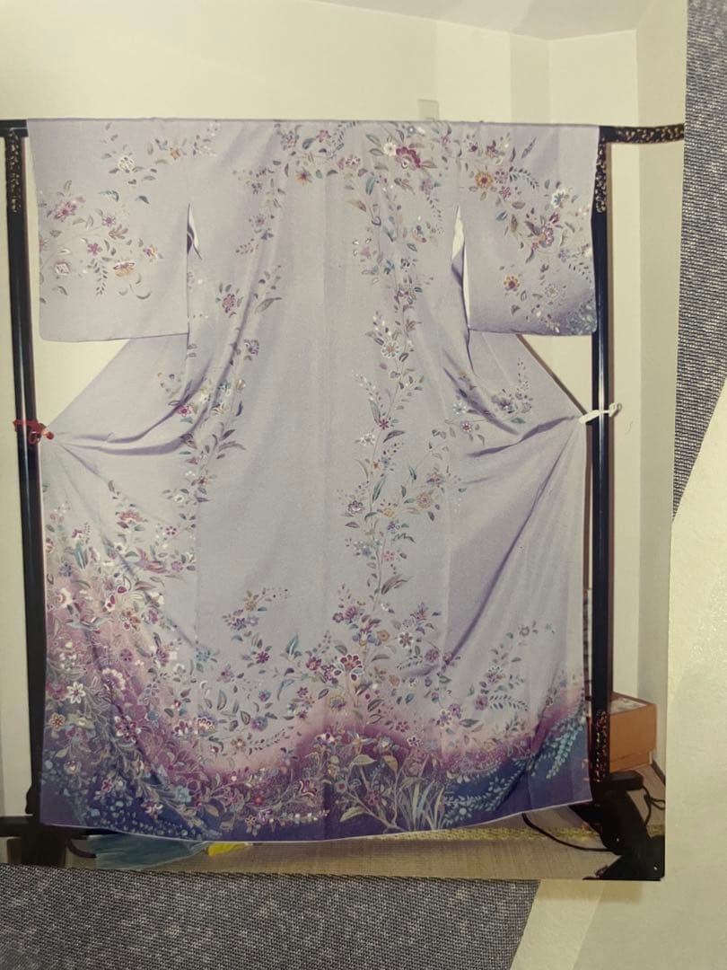 訪問着正絹　手縫い